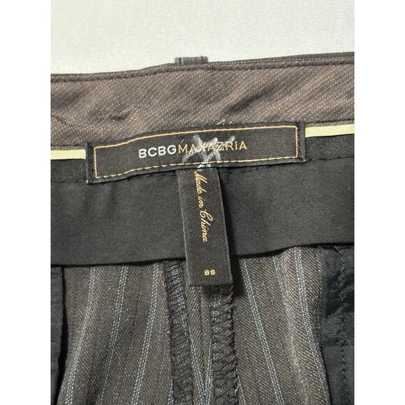 BCBG Maxazria Women's 8 Pinstriped Dress Pants Business Office Work Trousers - Picture 4 of 9